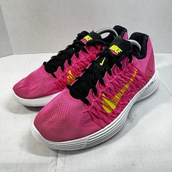Nike Lunaracer 3 Flywire Womens 9 Shoes Pink Running Sneaker Comfort Lightweight - Picture 8 of 14